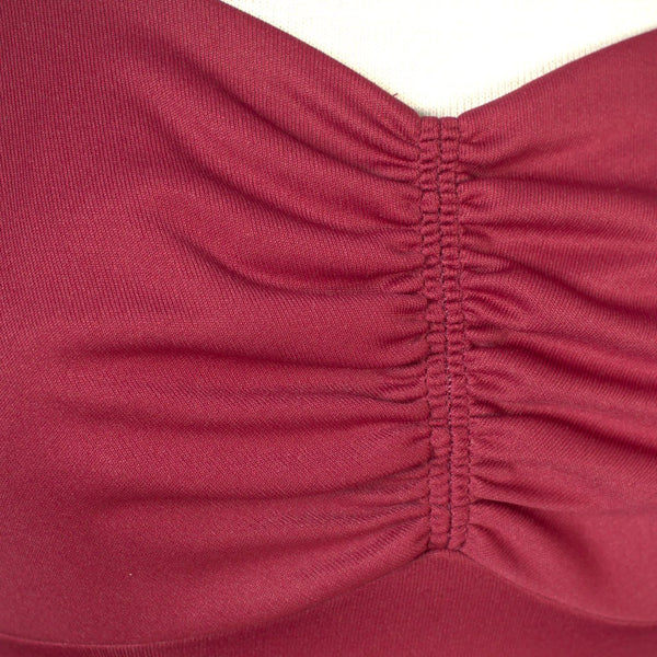 1960s Burgundy Capelet Maxi Cats Like Us