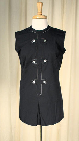 1960s Dark Navy Mod Mini Dress Cats Like Us