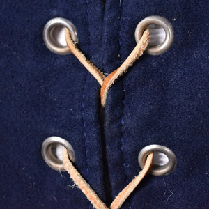 1960s Faux Suede Vintage Navy Vest Cats Like Us