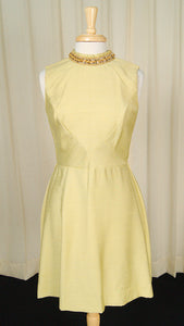 1960s Gold Sequin Dress Cats Like Us