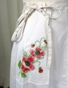 1960s Hand Painted Wrap Skirt Cats Like Us