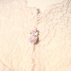 1960s Lacy Sheer Night Gown Cats Like Us