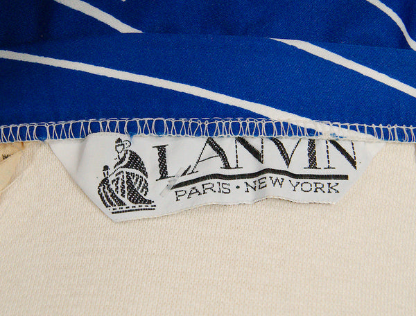 1960s Lanvin Signed Maxi Skirt Cats Like Us