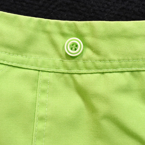 1960s Lime Button Wrap Skort Cats Like Us
