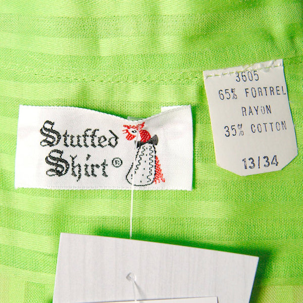 1960s Lime Striped Shirt Cats Like Us