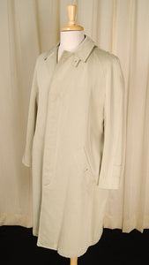 1960s Mohair Lined Trench Coat Cats Like Us