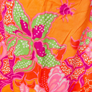 1960s Neon Floral 2 Piece Suit Cats Like Us