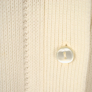 1960s Off White Collar Cardigan Cats Like Us