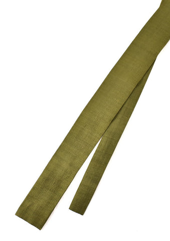 1960s Olive Green Skinny Vintage Tie Cats Like Us