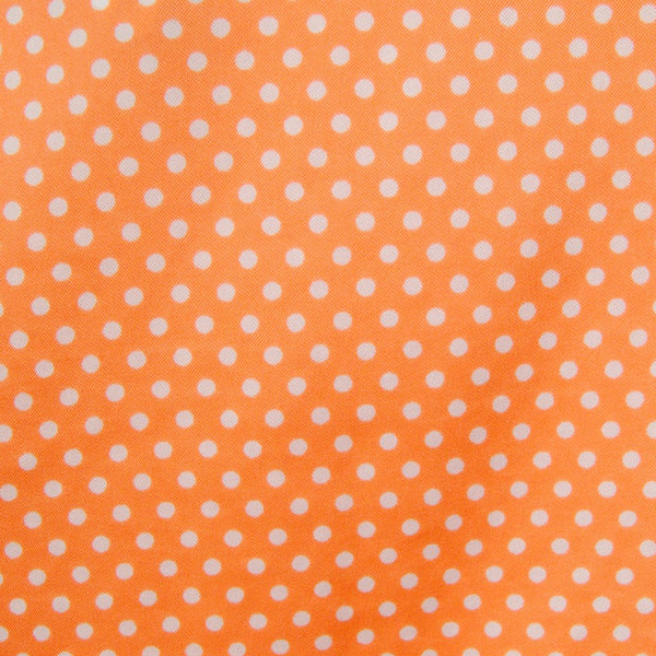 1960s Orange Polka Dot Blouse Cats Like Us