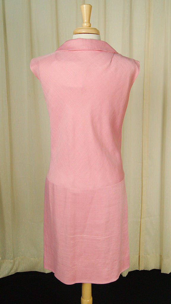 1960s Pink Drop Waist Dress – Cats Like Us
