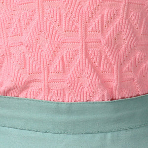 1960s Pink Textured Shell Top Cats Like Us