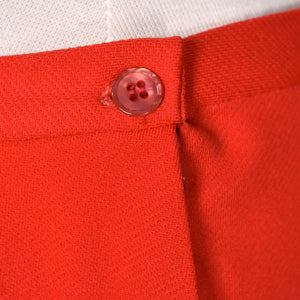 1960s Red A-line Swing Skirt Cats Like Us