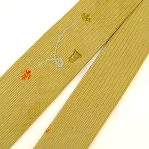 1960s Royal Gold Skinny Tie Cats Like Us