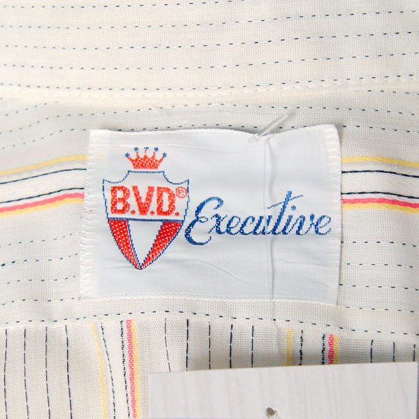 1960s SS BVD Striped Shirt Cats Like Us