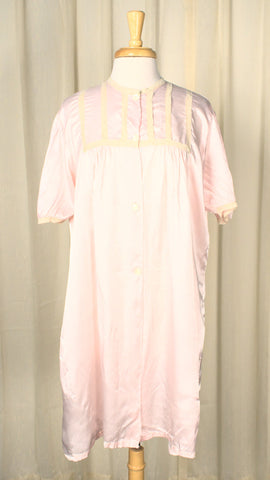 1960s Satin Dressing Gown Cats Like Us