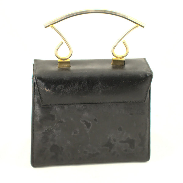 1960s Vintage Black Box Rhinestone Bag Cats Like Us