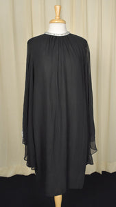 1960s Vintage Butterfly Sleeve Dress Cats Like Us