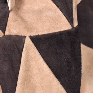 1960s Vintage Leather Triangle Totebag Cats Like Us