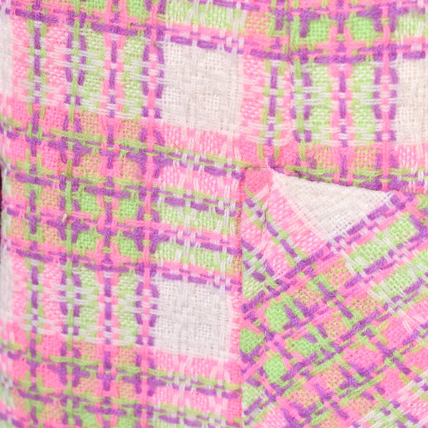 1960s Vintage Pink Weaved Skirt Cats Like Us