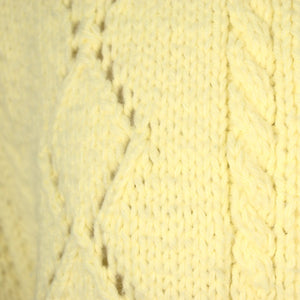 1960s Yellow Diamond Cardigan Cats Like Us