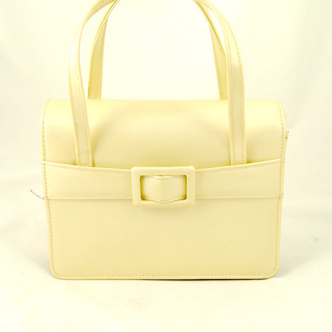 1960s Yellow Pearl Handbag Cats Like Us