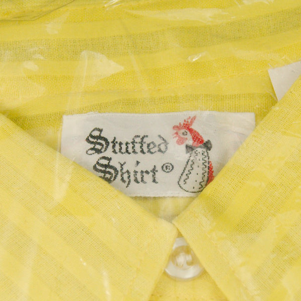 1960s Yellow Striped Shirt Cats Like Us