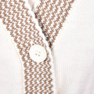 1970s Cream Tunic Cardigan Cats Like Us