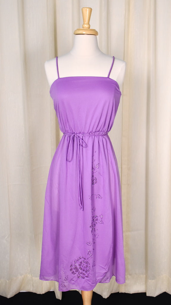 strapless open back dress 1970s Glitter Vintage Disco Dress Set – Cats Like Us