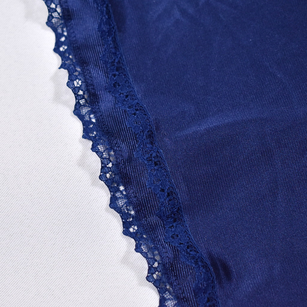 navy blue half slip for under dress 1970s Navy Vintage A-Line Half Slip by Vanity Fair – Cats Like Us