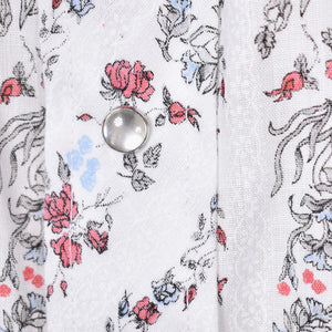 1970s Vintage Floral Western Shirt Cats Like Us