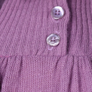 1970s Vintage Lavender Sweater Dress Cats Like Us