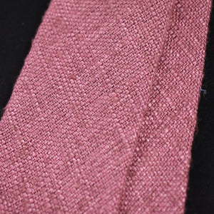 1980s Rose Pink Woven Tie Cats Like Us
