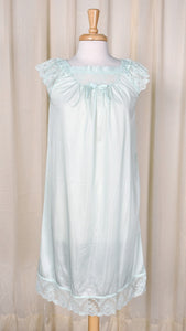 1980s Vintage NWOT Mint Lace Night Gown Cats Like Us