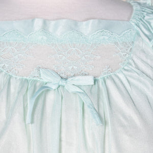 1980s Vintage NWOT Mint Lace Night Gown Cats Like Us