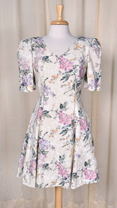 1990s Floral A-line Dress Cats Like Us