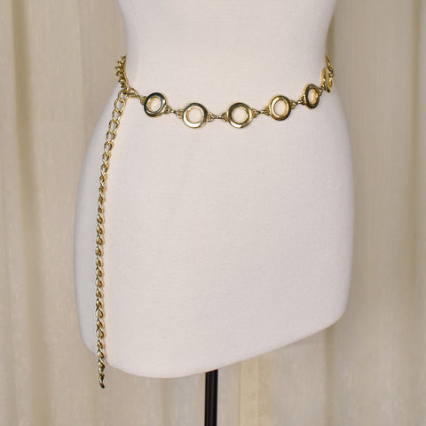 1990s Gold Ring & Chain Belt Cats Like Us