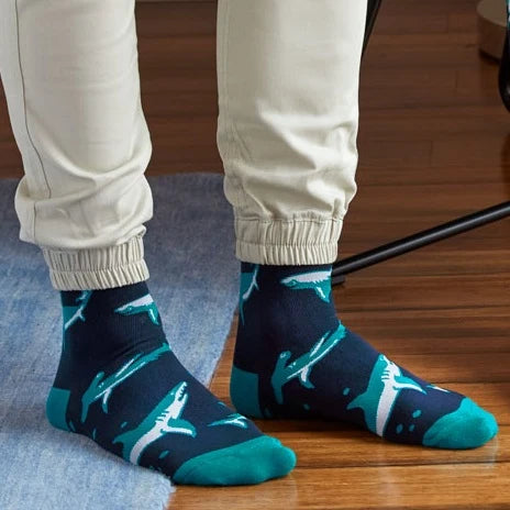 Shark Attack Crew Socks