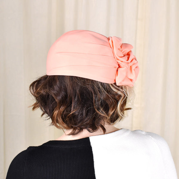 70s does 1920s Vintage Cap Cloche Hat Cats Like Us