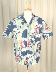 70s does 1960s Tropical Vintage Shirt Cats Like Us