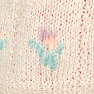 80s does 1940s Floral Sweater Cats Like Us