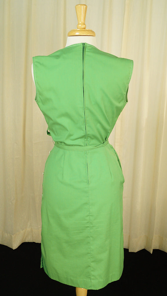 80s does 1950s Green Sun Dress – Cats Like Us