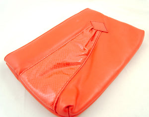 80s does 1950s Red Clutch Bag Cats Like Us