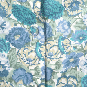 80s does 1950s Vintage Floral Dress Cats Like Us