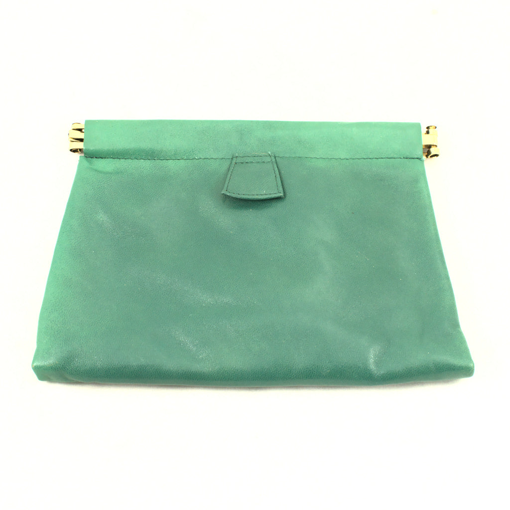 80s does 1960s Turquoise Clutch Cats Like Us