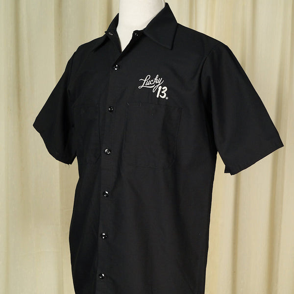 Ace of Spades Work Shirt Cats Like Us