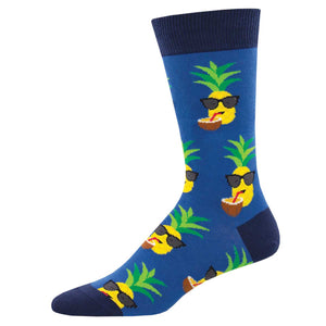 Aloha Pineapple Socks Cats Like Us