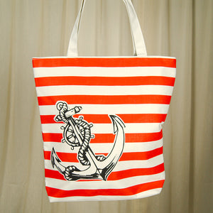 Anchors Away Beach Totebag Cats Like Us