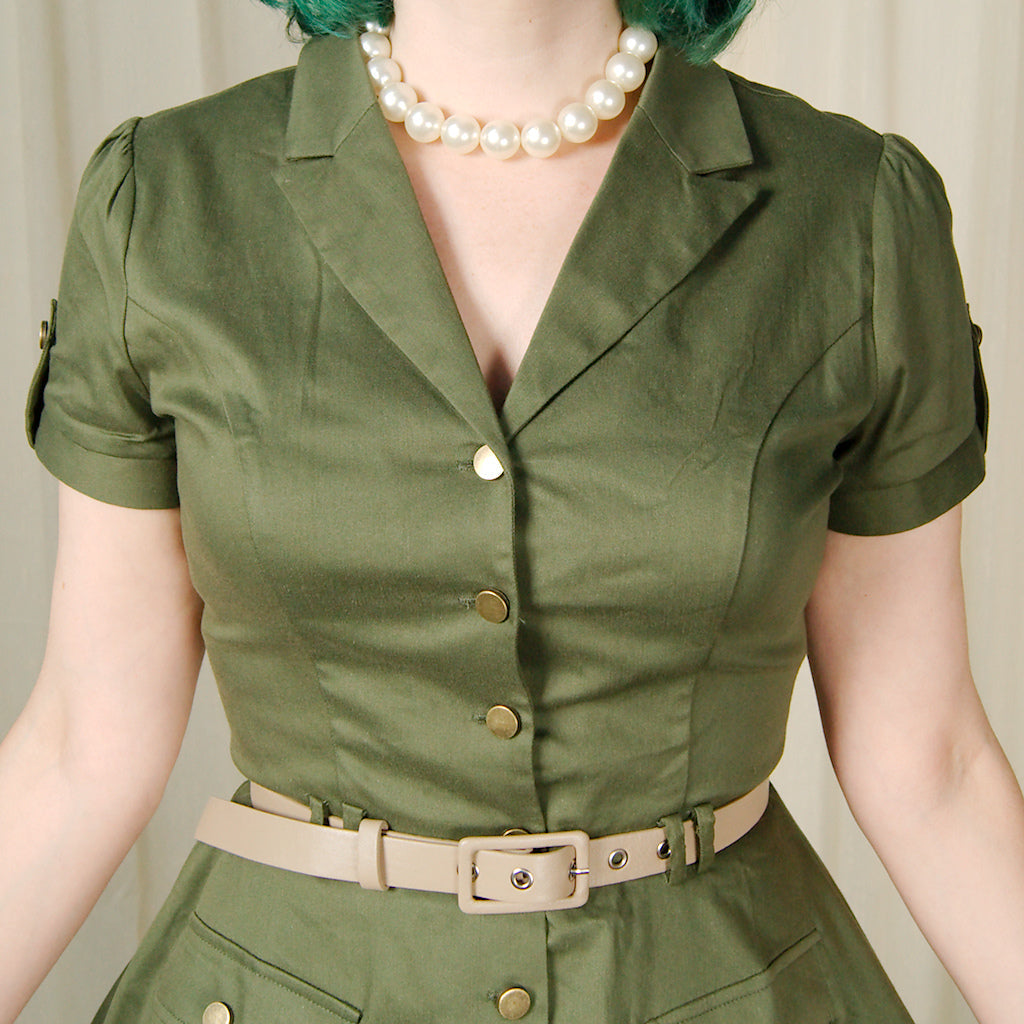 Army Shirt Dress Army Shirt Dress