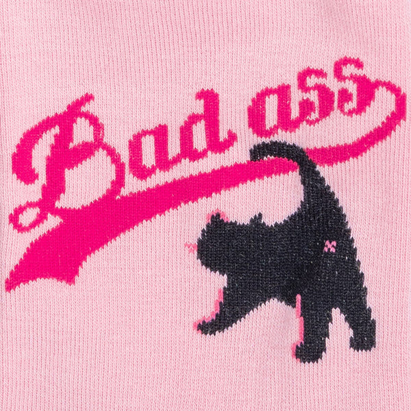 Bad Ass Cat Crew Socks Cats Like Us
